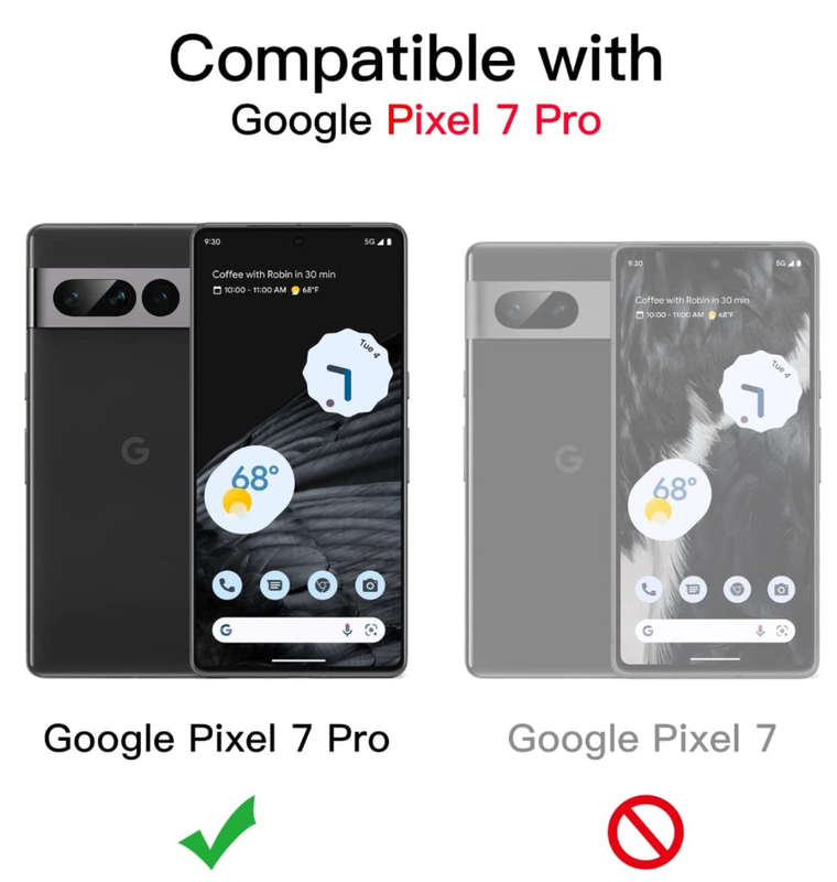 GOOGLE PIXEL 7 PRO PREMIUM SLIM FIT CARBON FIBRE DESIGN CASE MATTE BLACK | JETECH