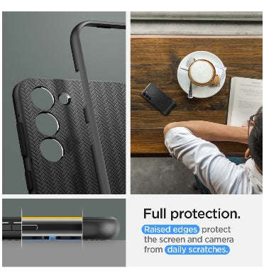 SAMSUNG GALAXY S23 PREMIUM NEO HYBRID CASE BLACK | SPIGEN