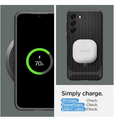SAMSUNG GALAXY S23 PREMIUM NEO HYBRID CASE BLACK | SPIGEN