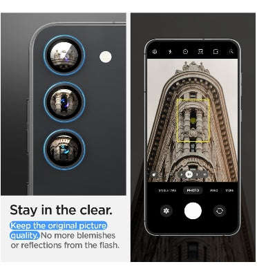 SAMSUNG GALAXY S23/S23+ OPTIK CAMERA LENS PROTECTOR | SPIGEN