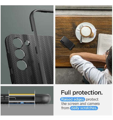 SAMSUNG GALAXY S23+ PREMIUM NEO HYBRID CASE BLACK | SPIGEN