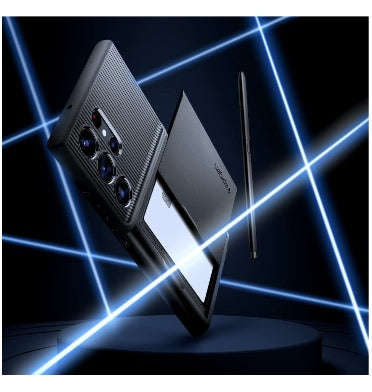 SAMSUNG GALAXY S23 ULTRA PREMIUM SLIM ARMOR CARD CASE BLACK | SPIGEN