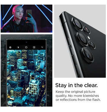 SAMSUNG GALAXY S23 ULTRA OPTIK CAMERA LENS PROTECTOR | SPIGEN