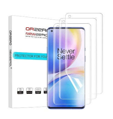 ONEPLUS 8 PRO PREMIUM TPU FILM SCREEN PROTECTOR 3PK | ORZERO