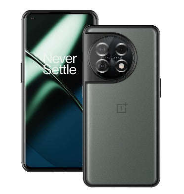 ONEPLUS 11 HYBRID SLIM TRANSLUCENT BUMPER CASE BLACK/CLEAR