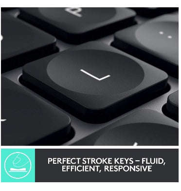 LOGITECH MX KEYS ADVANCED WIRELESS KEYBOARD BLACK
