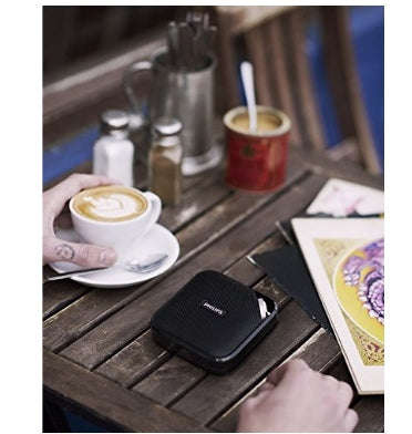 PHILIPS BT2500B COMPACT WIRELESS BLUETOOTH SPEAKER BLACK