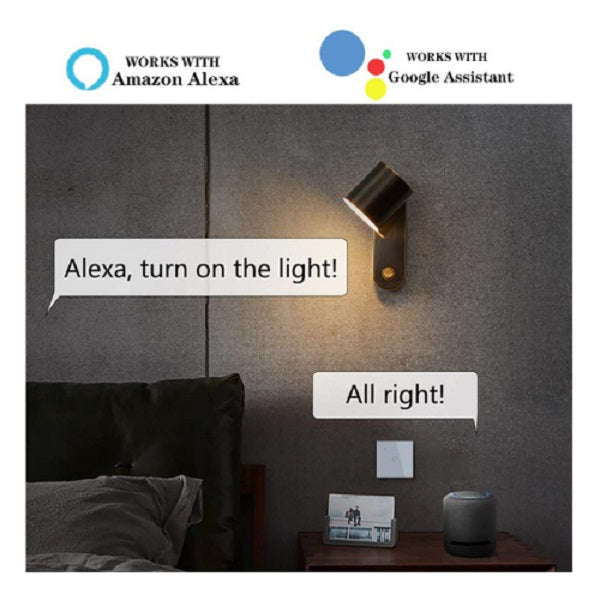 Gang Wi-Fi Smart Switch Works With Smart Life App