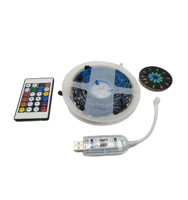 LED RGB Fireworks Strip Light with Remote