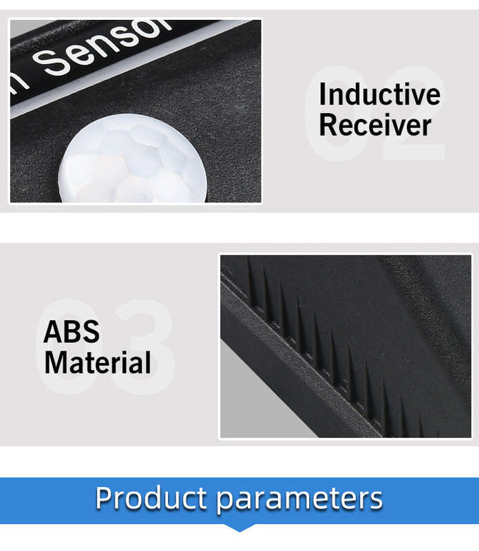 Solar Powered Sensor COB Wall Light 1200Mah