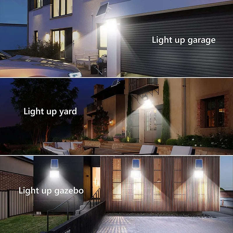 300W Solar Powered LED Floodlight With Remote Control