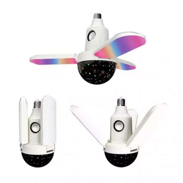 40W 3Leaves Bluetooth Music Starry Night Light