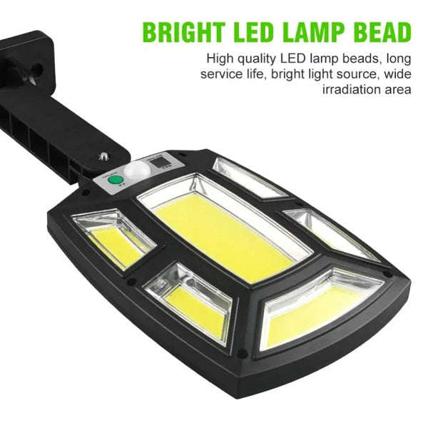30W Solar Powered Street COB Light With Remote Control