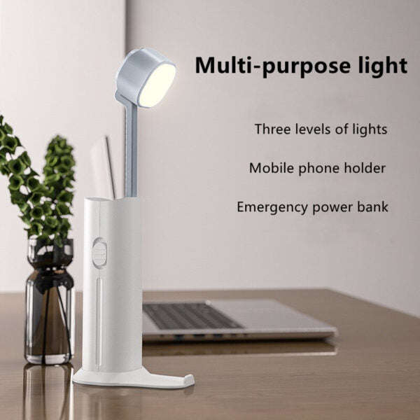 Rechargeable Light with Extendable Arm and 3 Level Dimming