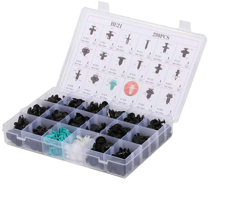 Universal Car Retainer Clips Kit - 299pcs