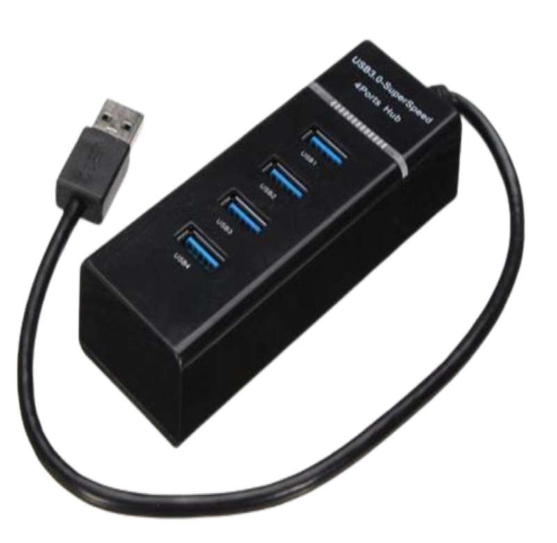 Andowl- 4 Port Super Fast 3.0 USB Hub