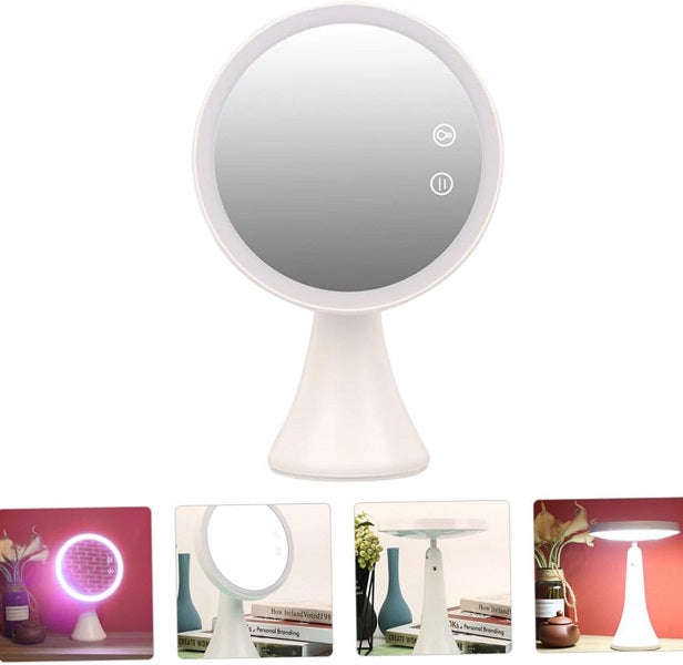 2-In-1 LED Table Lamp Mirror