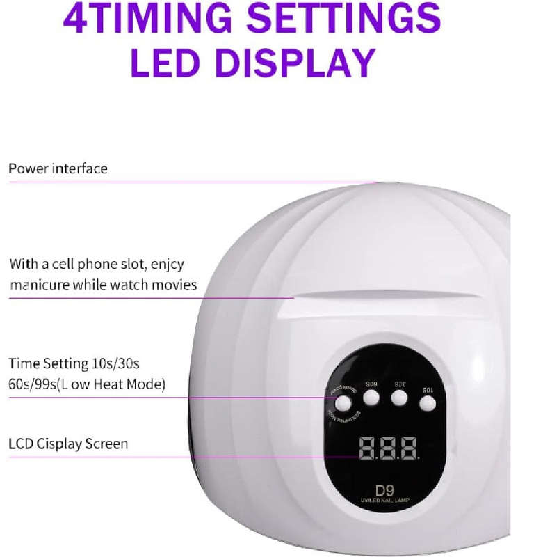Sensor LED UV Light Nail Polish Dryer