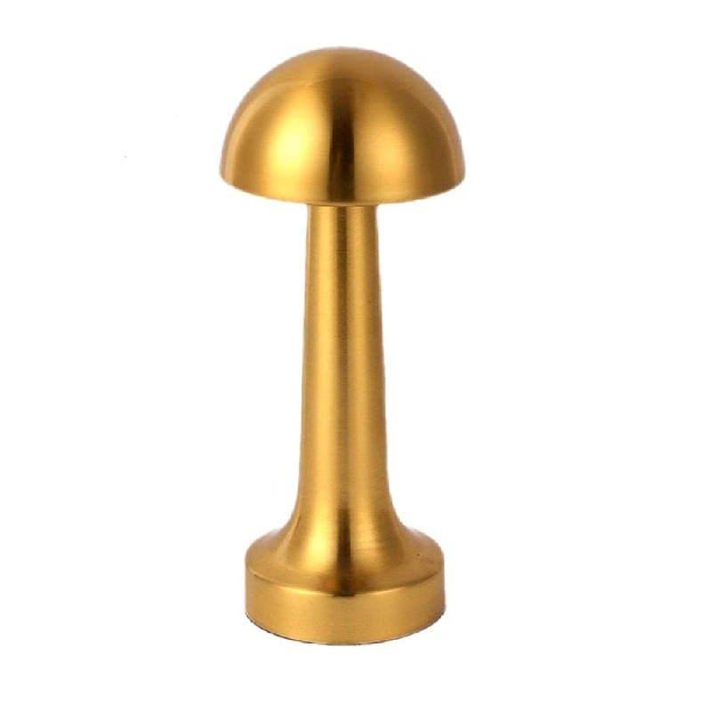Rechargeable Mushroom Shaped White LED Table Lamp