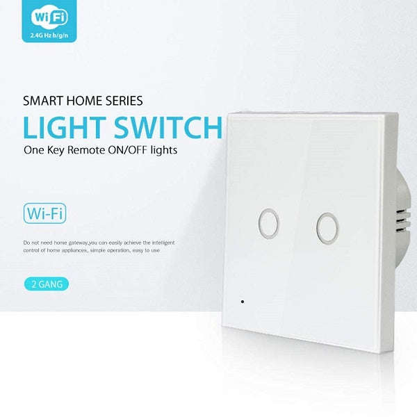 2 Gang Wi-Fi Smart Switch