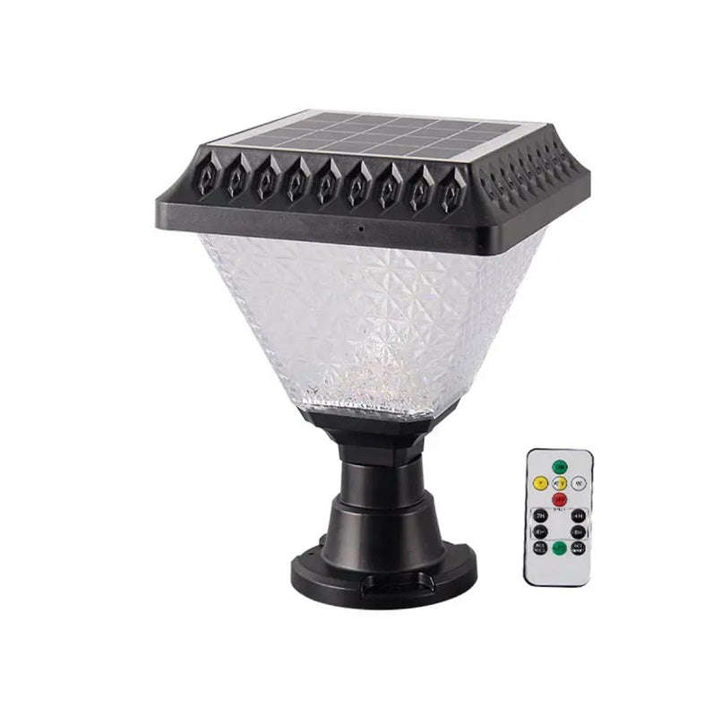 Solar Powered Garden Light RGB ,White & Warm White With Remote Control