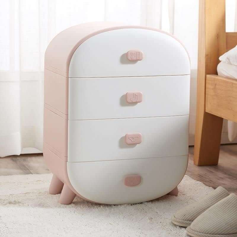 Plastic 4 Drawer Storage Case For Small Items