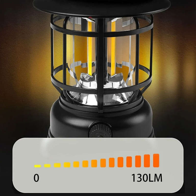 USB Rechargeable Emergency Camping Lantern With Bluetooth Speaker