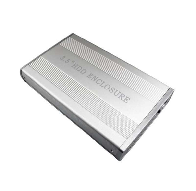 Andowl 3.5" HDD Enclosure (Sata) - Silver