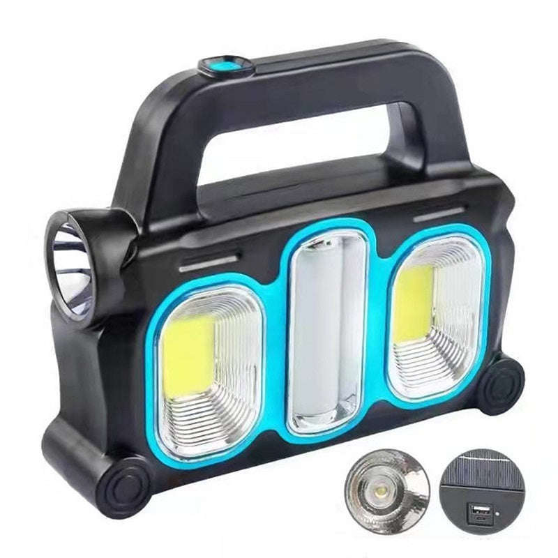 Rechargeable Solar Powered Portable Work Light