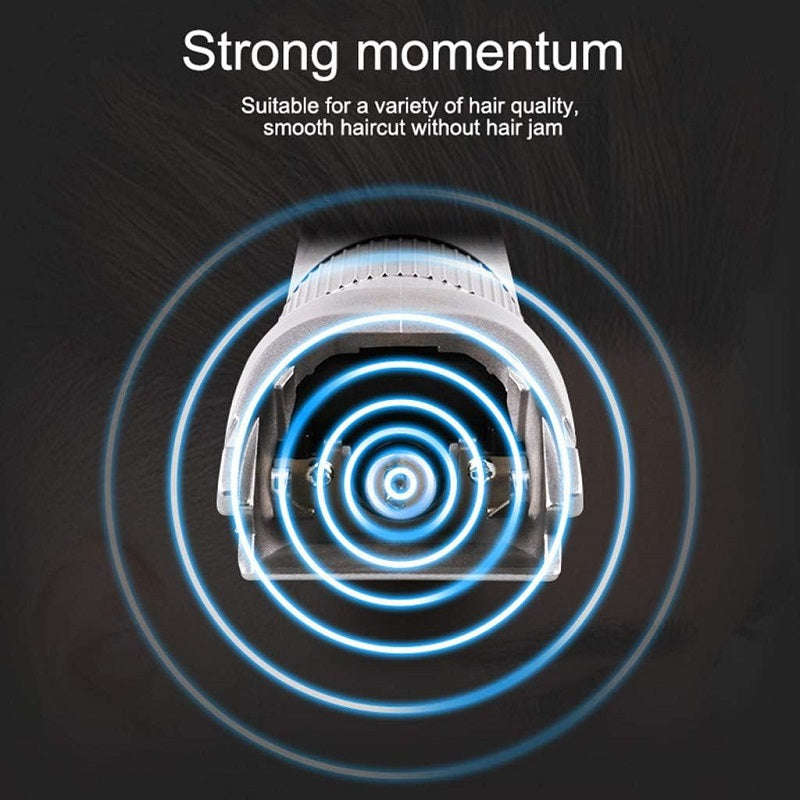 Rechargeable Hair Trimmer With Level Adjustments