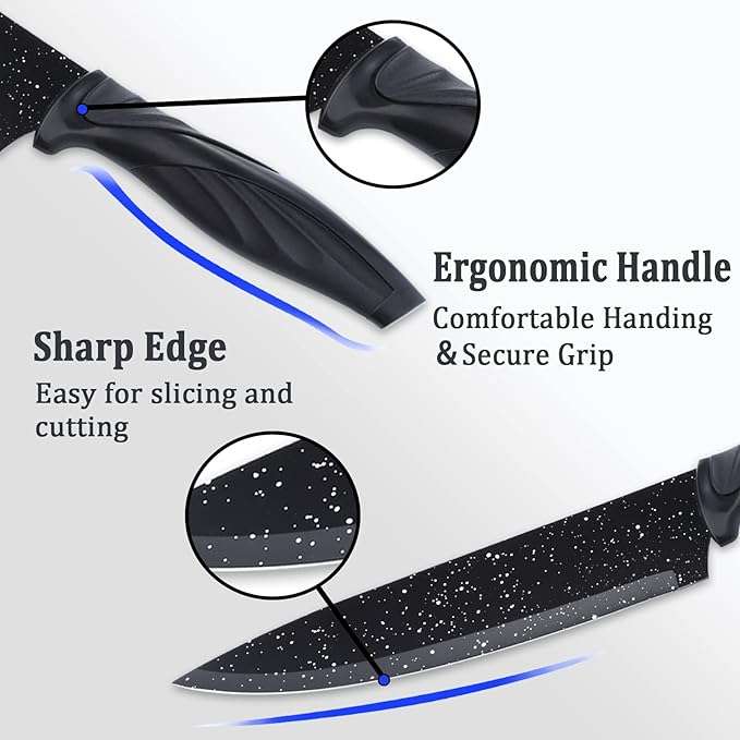 6 Piece SG-9200 Knife Set