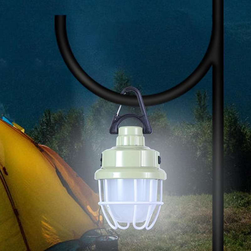 USB Rechargeable Four Gears Compact Camping Hanging LED Light