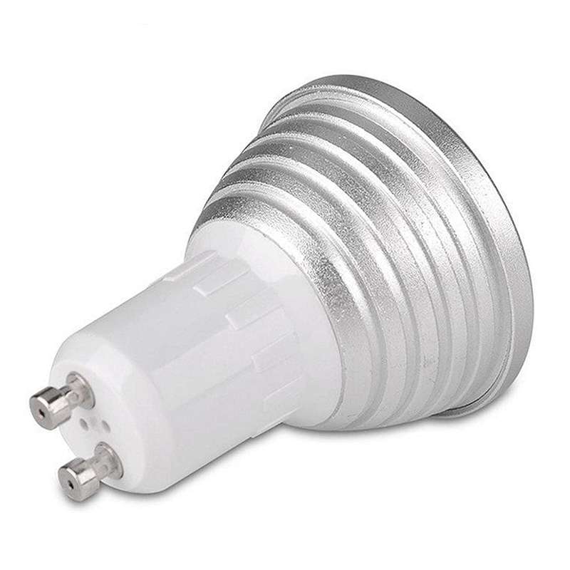 5W GU10 RGB LED Downlight Bulb With Remote Control