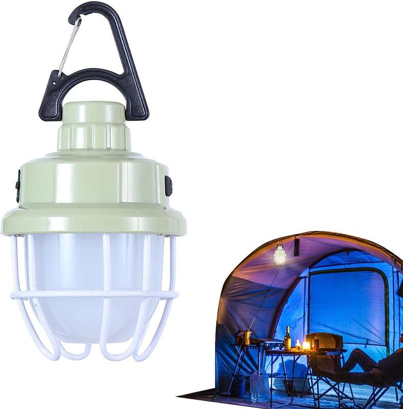 USB Rechargeable Four Gears Compact Camping Hanging LED Light