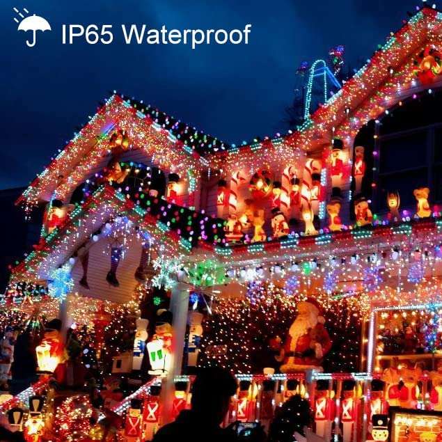10M RGB LED Solar Powered Light 100LEDs