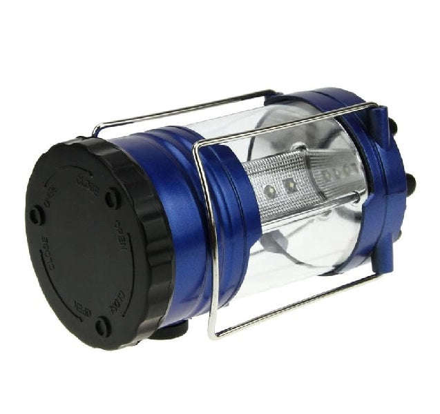 Battery Operated Camping Light With Built-In Compass And Hook