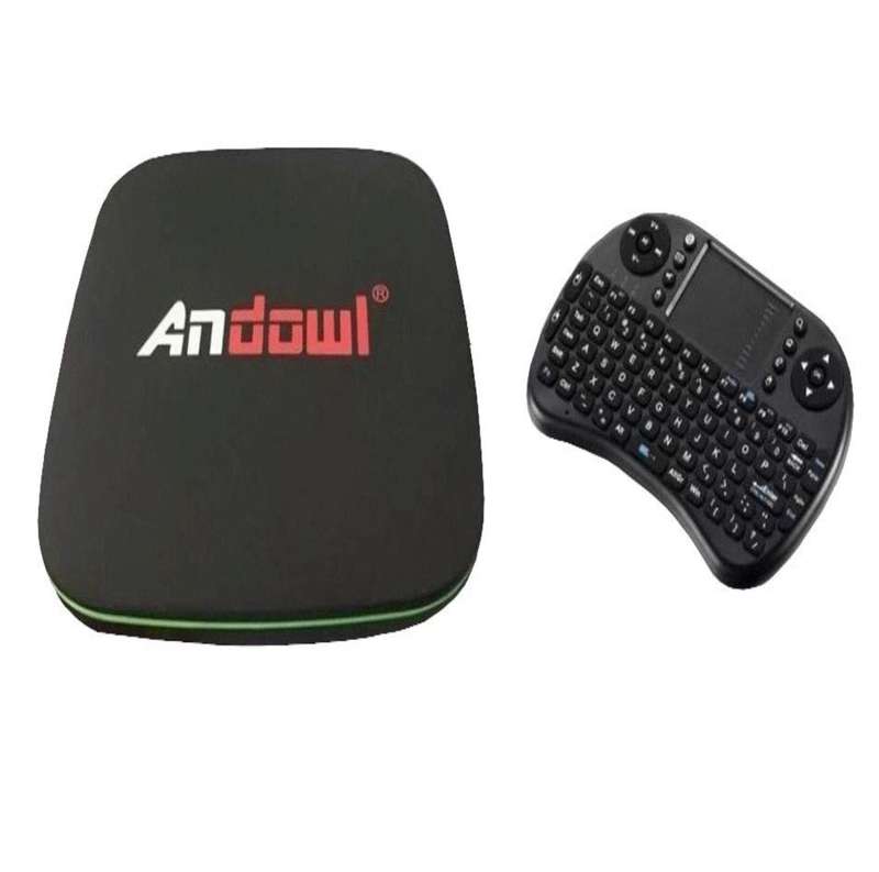 Smart tv box Android 4 GB ram 64GB rom wifi andowl - Q4Pro