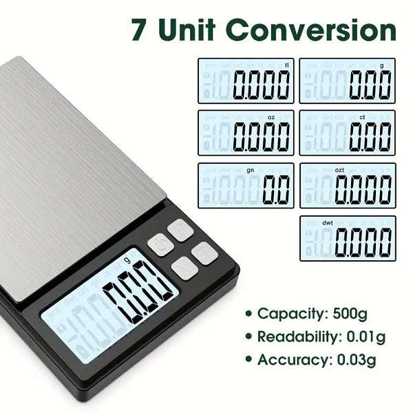 200g/0.01g Portable Jewelry Scale