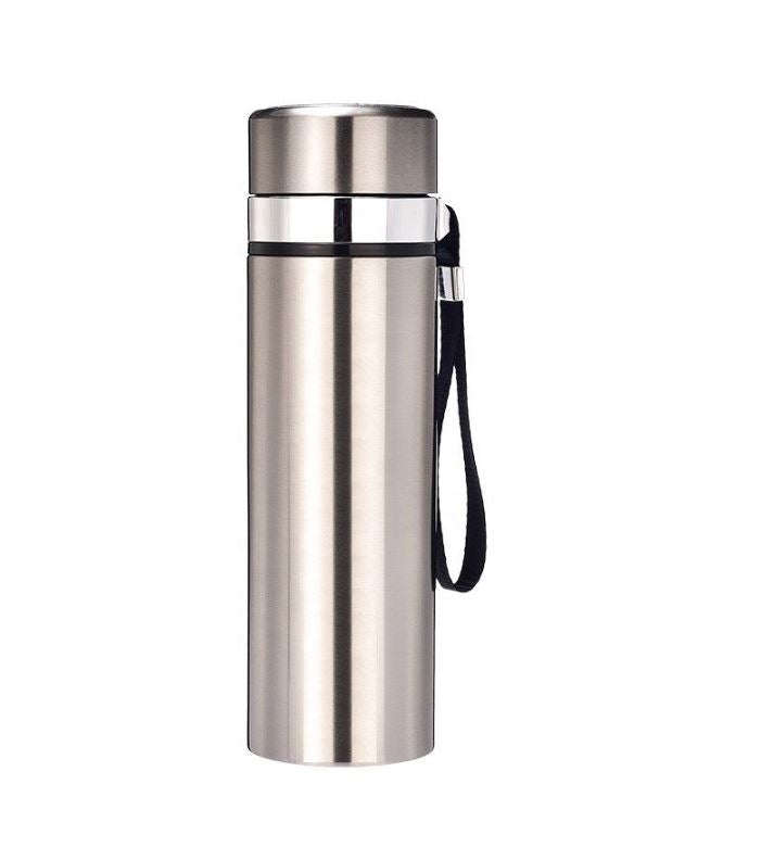 Stainless Steel Vacuum Flask With Lanyard