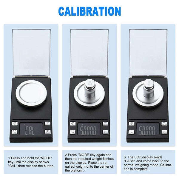 AB-C05 Mini Portable 100g/0.01g Jewelry Scale LCD Display