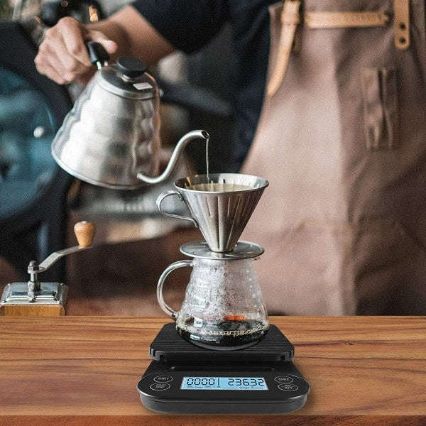 3kg/0.1g Digital Coffee Scale With LCD Backlight