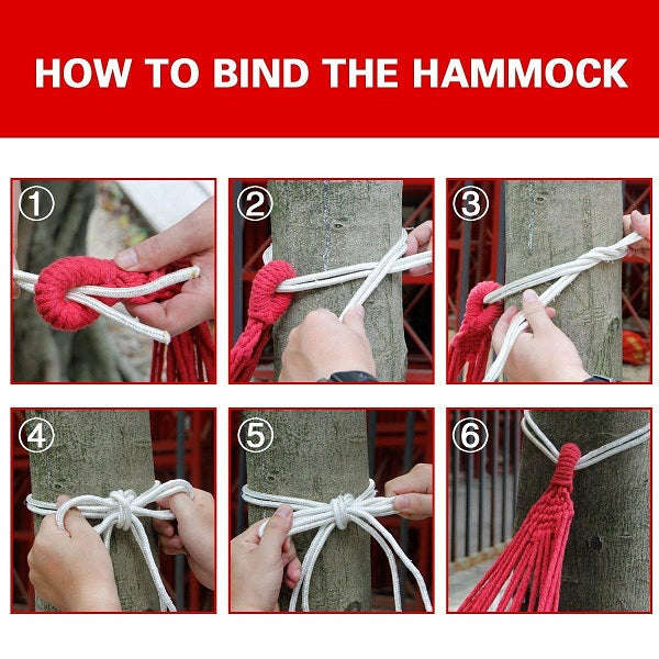 Outdoor Garden/Patio Relaxing Hammock