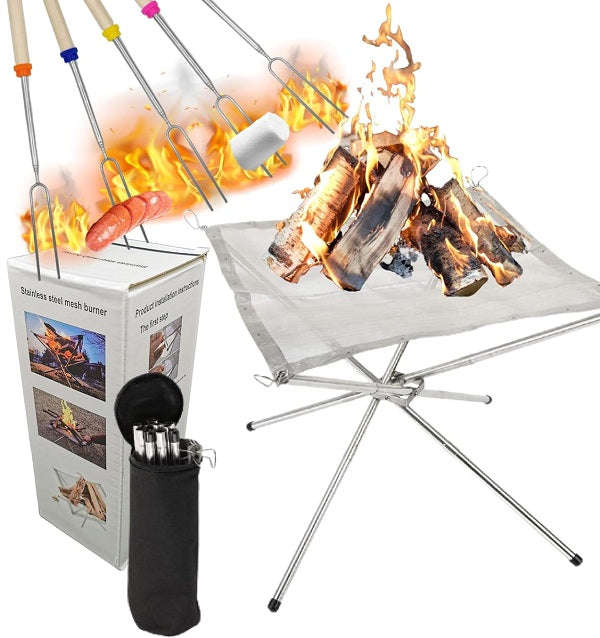 Stainless Steel Mesh Burner Bonfire Steeple