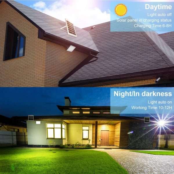 200W Solar Powered LED Floodlight With Remote Control