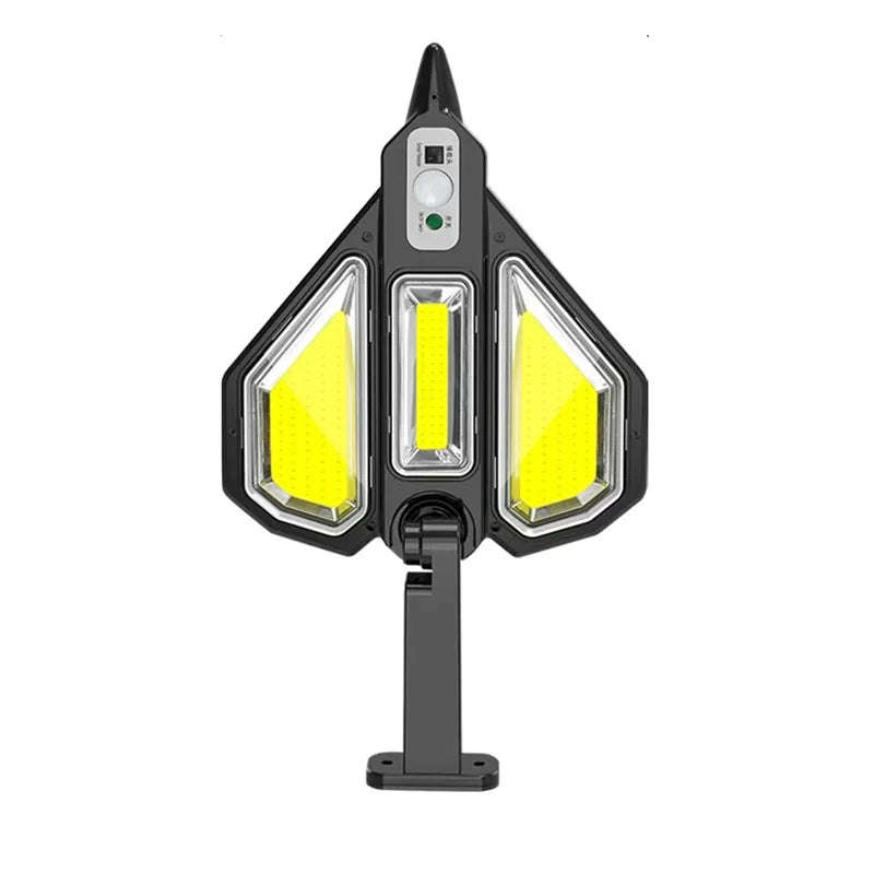 30W Solar Powered 2400mah Battery COB Street Light