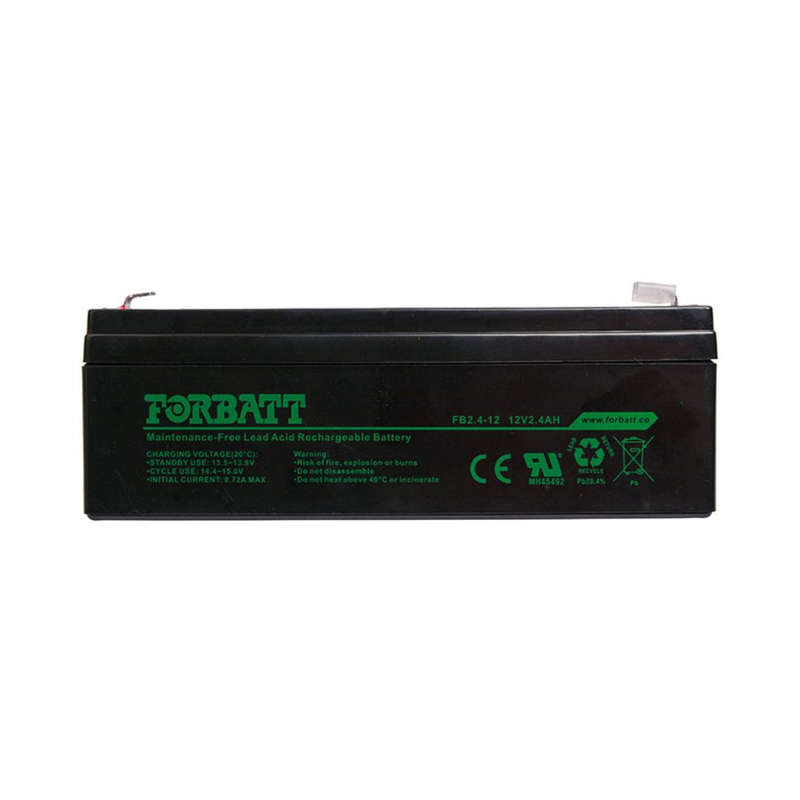 BATTERY - 2.4A/H RECHARGEABLE 24V