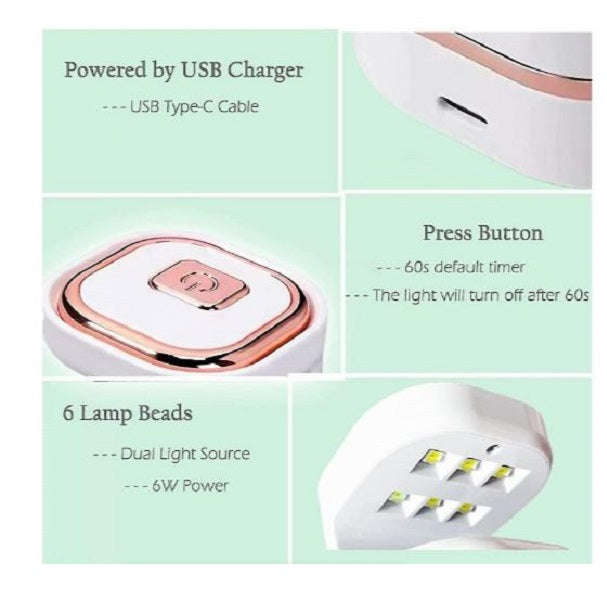 Mini UV/LED Nail Lamp