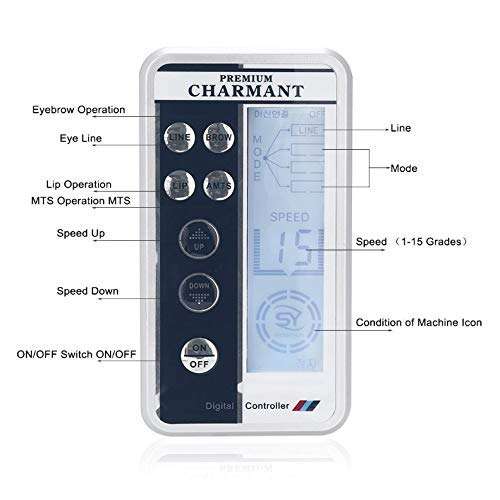 Premium Charmant Digital Permanent Makeup Tattoo and MTS On in All Machine