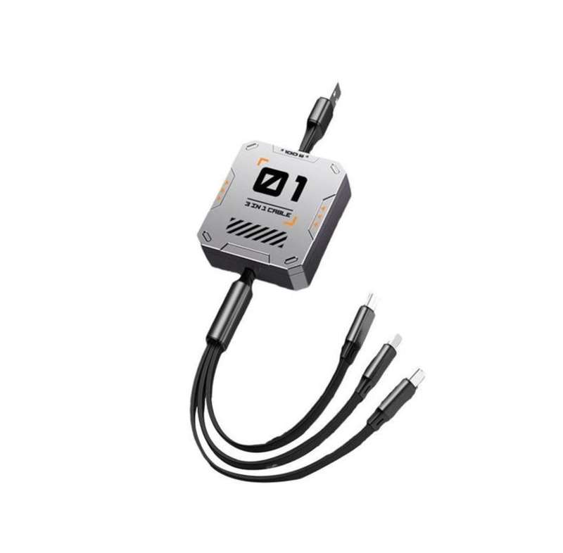 1.5m 3 in 1 Multi USB Phone Fast Charging Q-SJ100