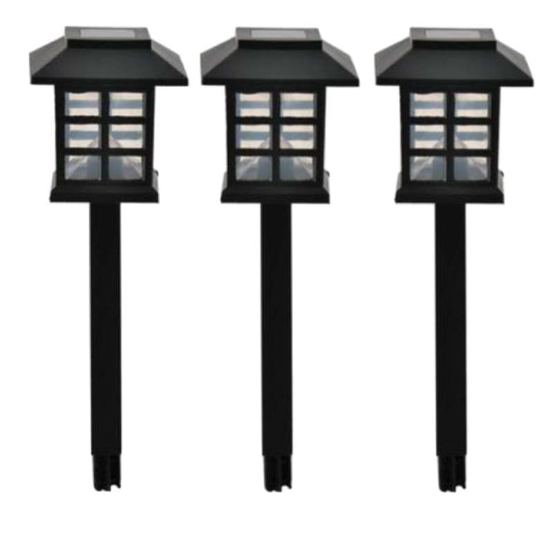 Garden Solar Lantern Set of 3